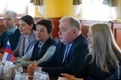 Председатель Могилевского горисполкома встретился с делегацией Санкт-Петербурга