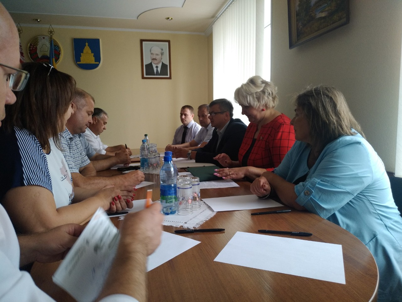 Визит делегации Республики Молдова в Славгородский район