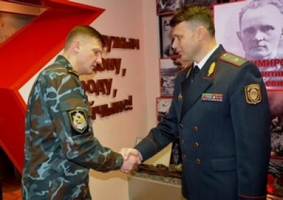 Государственные награды получили милиционеры Могилевщины