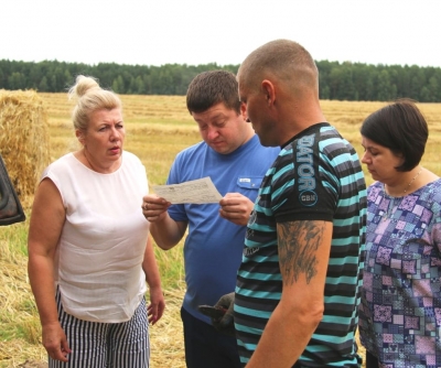 Уборочная кампания на контроле 