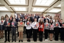 25 молодых людей со всех уголков Могилевщины получили свои первые паспорта в торжественной обстановке