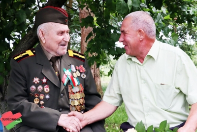  Славгородчанин, ветеран Великой Отечественной войны, Григорий Бердников поделился мнением о главном празднике страны – Дне Независимости!