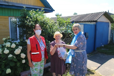 Поздравление почтенных славгородчанок