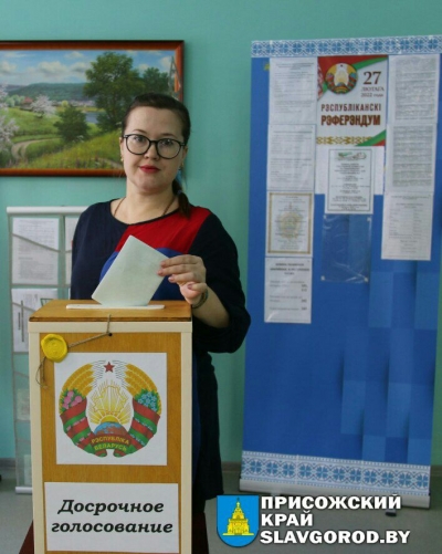 В районе полным ходом идет досрочное голосование