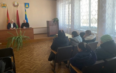В&nbsp;Гиженском сельсовете прошла встреча с&nbsp;делегатом VII Всебелорусского народного собрания Светланой Езерской