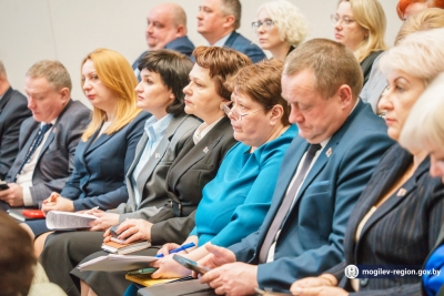 Совместное заседание итоговой коллегии главного управления по образованию и комиссии по делам несовершеннолетних Могилевского облисполкома