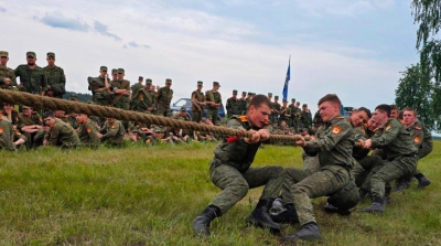 Для кадетов из военно-патриотического лагеря &quot;Готовы Родине служить&quot; провели &quot;Зарницу&quot;