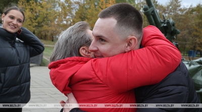 Более 150 призывников в Могилевской области торжественно отправили на срочную военную службу