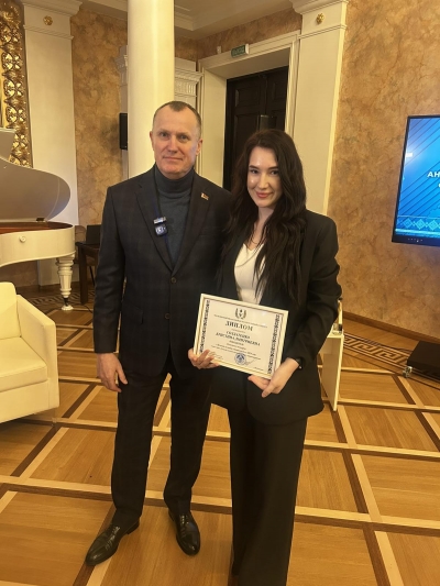 Славгородчанка стала лучшим молодым специалистом сферы здравоохранения Могилевской области