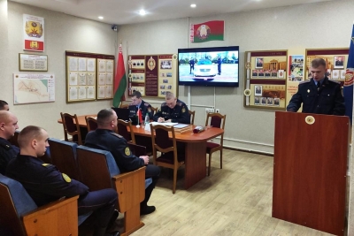 В Славгородском отделении Департамента охраны Министерства внутренних дел Республики Беларусь  подвели итоги