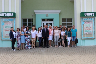 Посещение депутатом Славгородского района