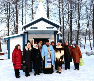 Крещенский сочельник — на святом месте
