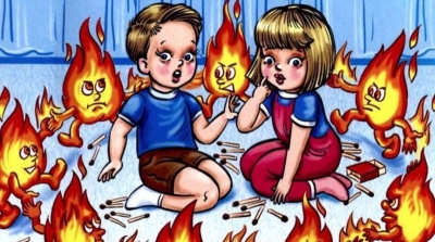 МЧС напоминает: детская шалость с огнем &amp;mdash; причина пожара