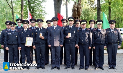 Торжественный ритуал провели в Славгородском РОВД