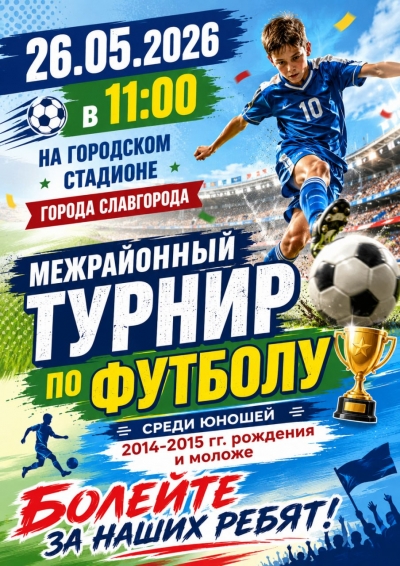 Межрайонный турнир по футболу среди юношей 2014-2015 гг. рождения и моложе