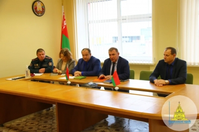 Информационно-пропагандистская группа во главе с председателем райисполкома Андреем Кожемякиным посетила коллектив ПТУП «Красный пищевик-Славгород»